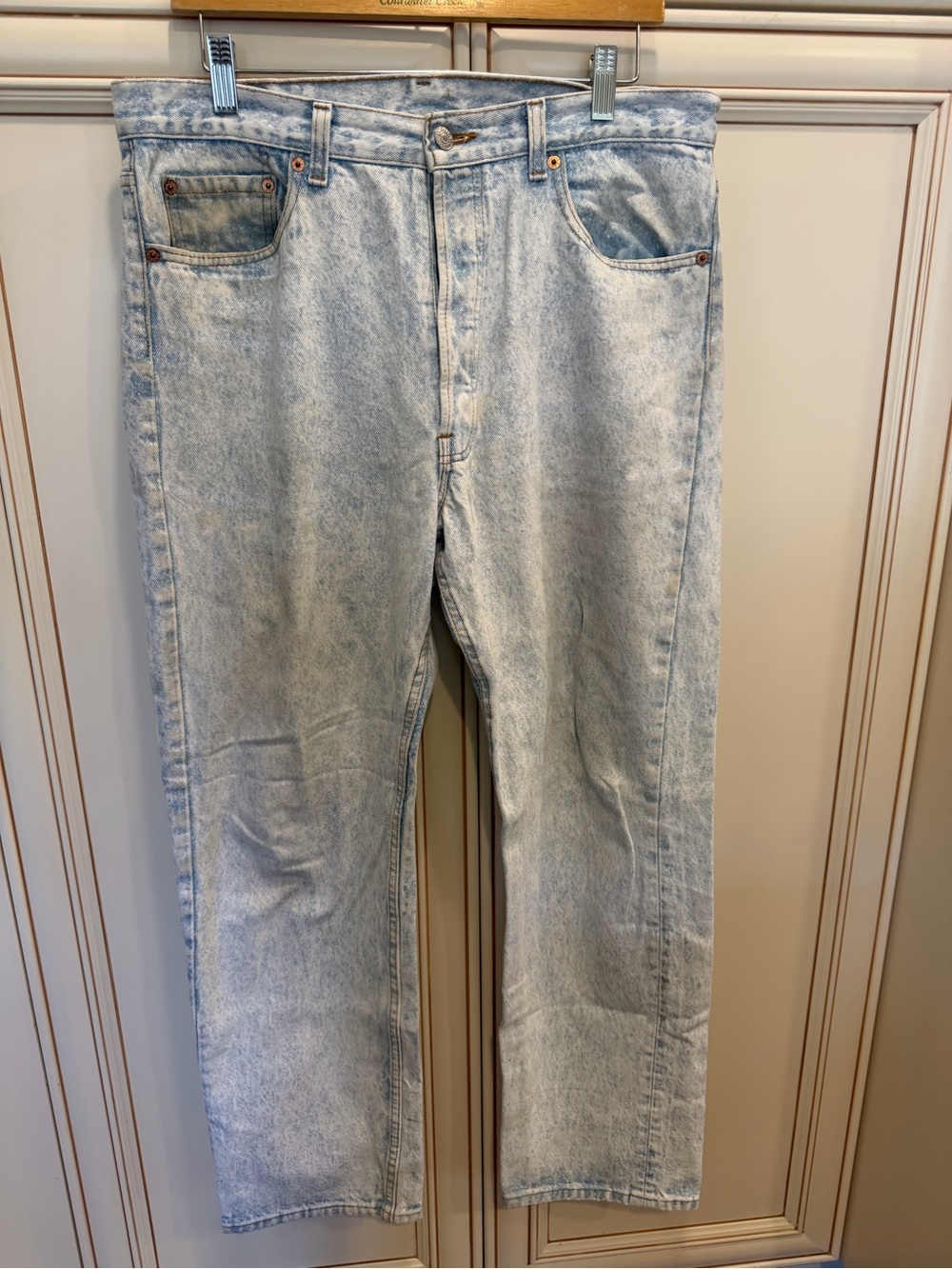 Vintage Levi’s 501-0108 Acid Washed Jeans Size 36 x 30